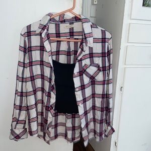 Oversized flannel